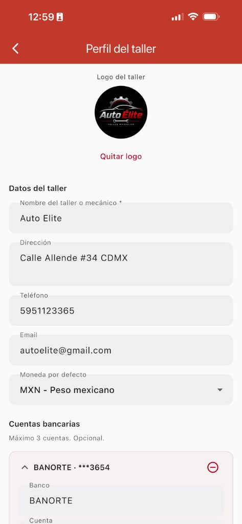 Cara profesional en cada envío